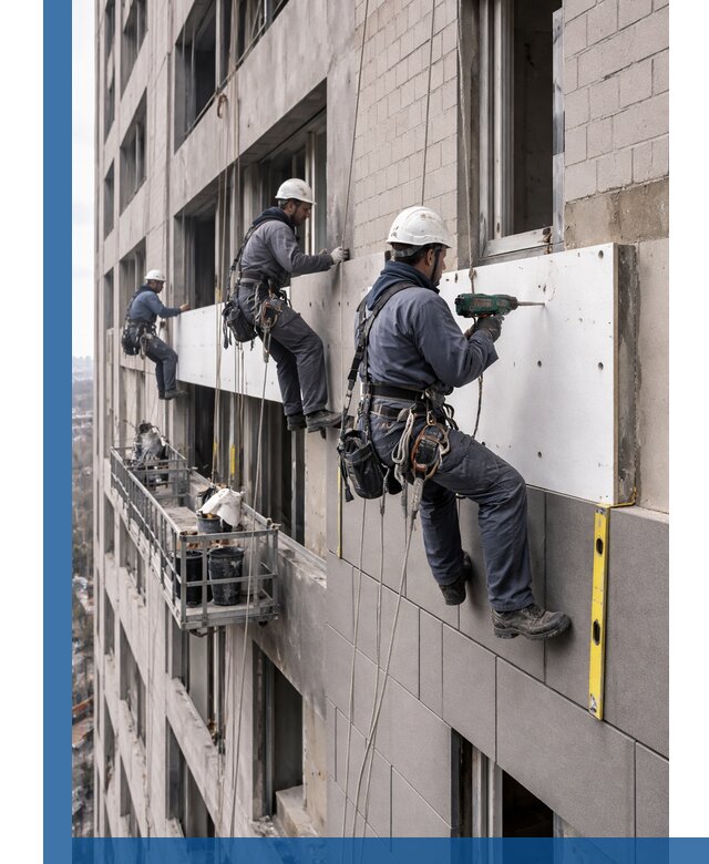 Монтаж фасадных термопанелей высокого качества в Снежинске