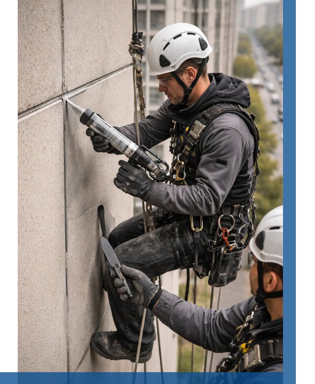 Первичная герметизация швов в Снежинске от 624 р. | ВЫСОТНИК-Снж