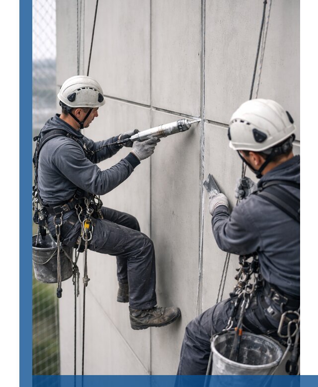 Первичная герметизация швов фасадов и кровель в Снежинске