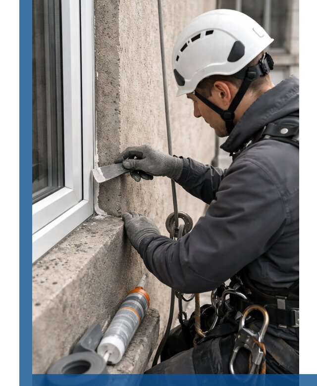 Герметизация монтажных швов окон в Снежинске с гарантией качества