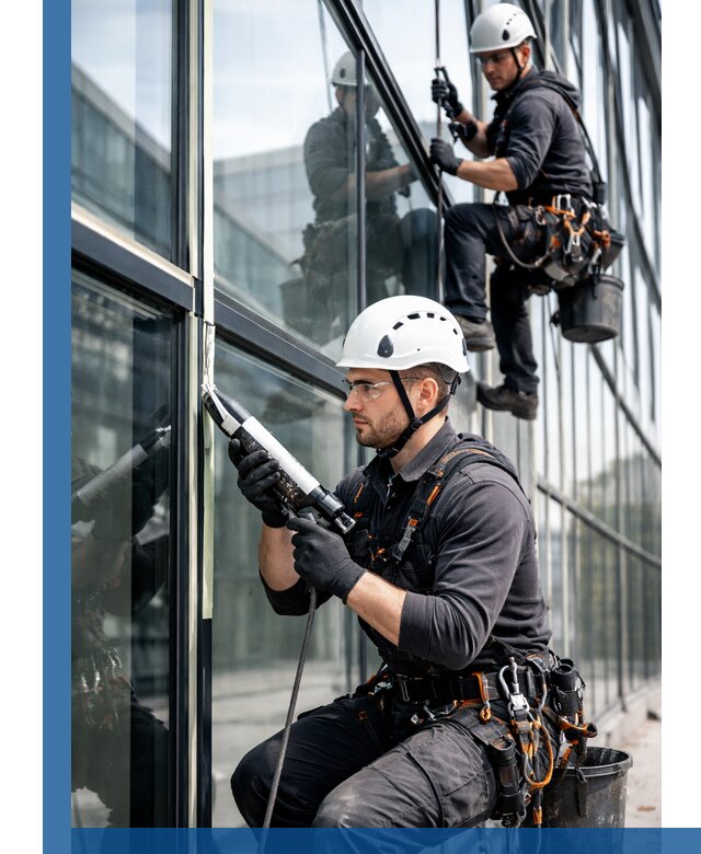 Герметизация витражных швов в Снежинске для зданий и фасадов