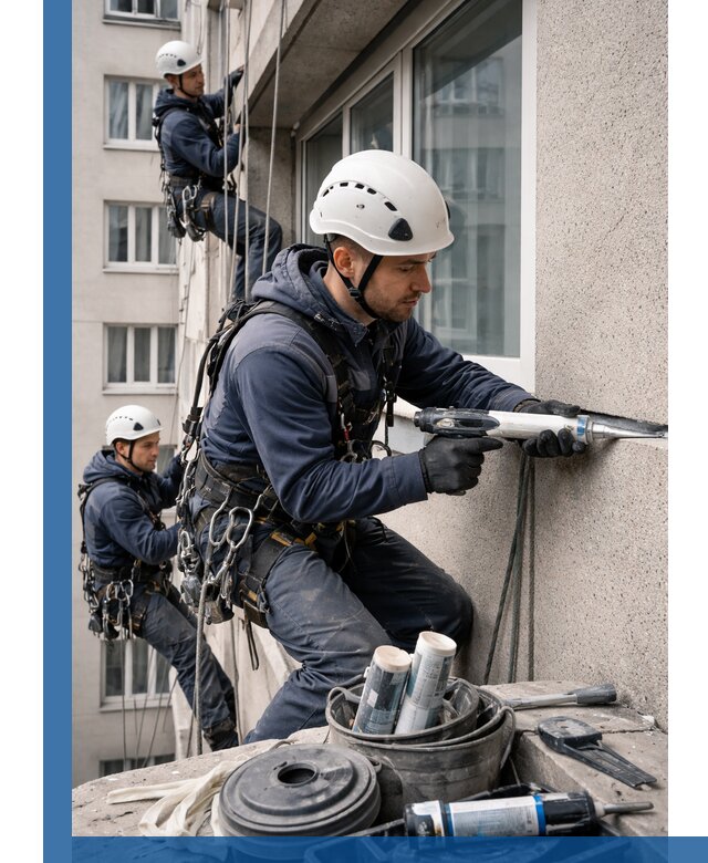 Герметизация швов лоджии в Снежинске профессионально и надежно