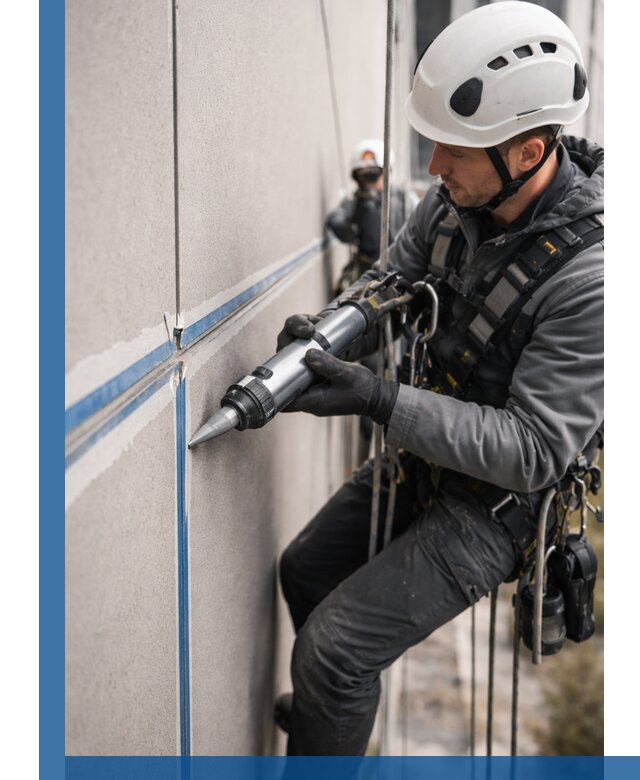 Герметизация стыков фасадных панелей в Снежинске качественно и быстро