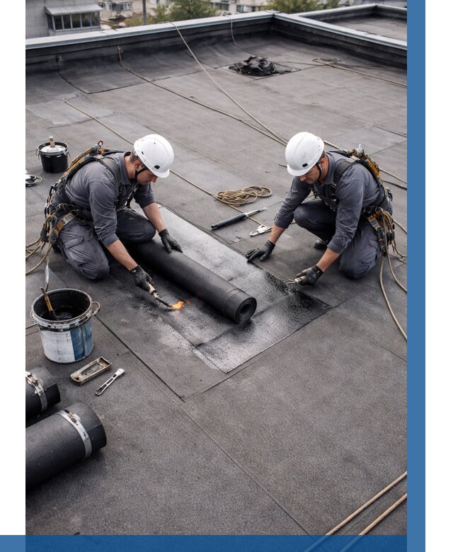 Ремонт мягкой кровли под ключ в Снежинске от 727 р. | ВЫСОТНИК-Снж