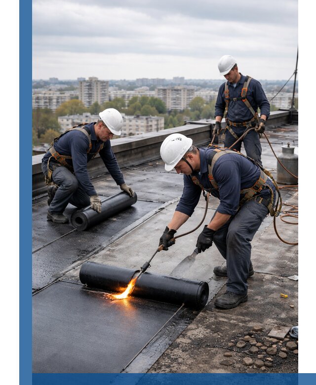 Ремонт наплавляемой кровли в Снежинске качественно и надежно