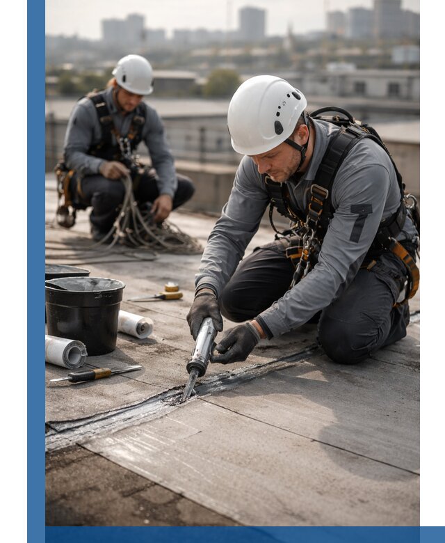 Аварийное и капитальное устранение протечек кровли в Снежинске