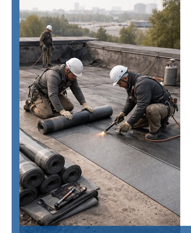 Монтаж мягкой кровли в Снежинске профессионально и надежно