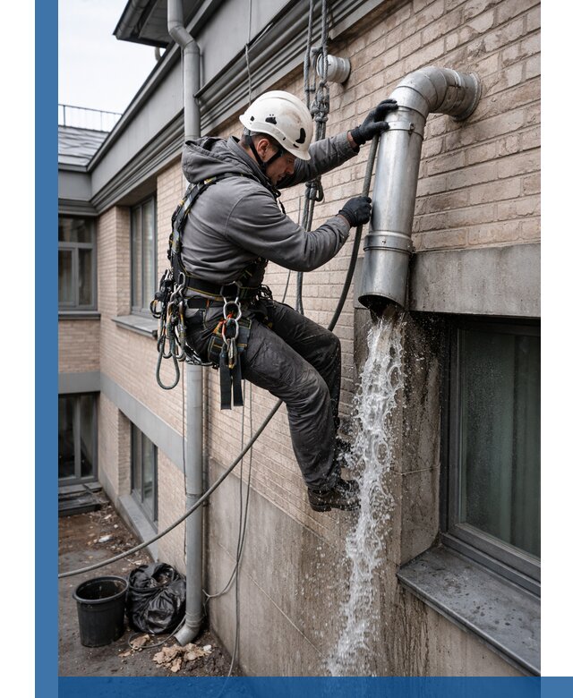 Профессиональная прочистка водосточных труб в Снежинске с гарантией