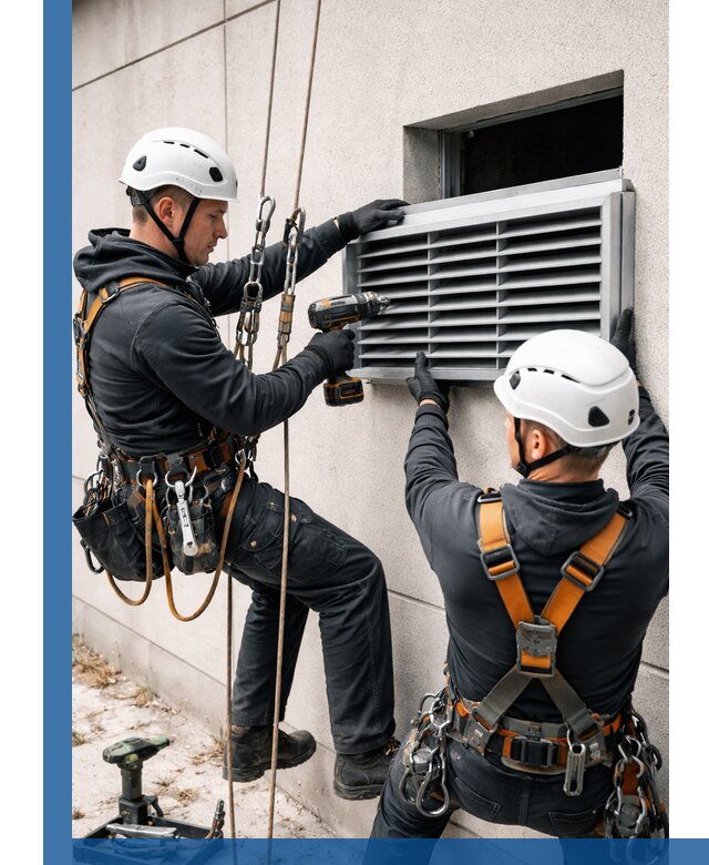 Монтаж вентиляционных решеток в Снежинске профессиональный сервис