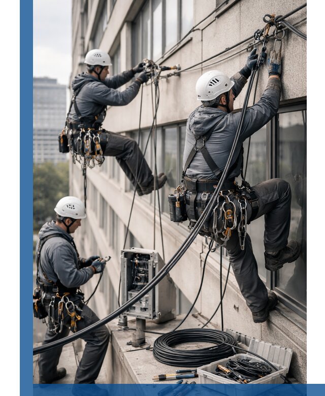 Прокладка оптоволоконного кабеля в Снежинске под ключ с тестированием