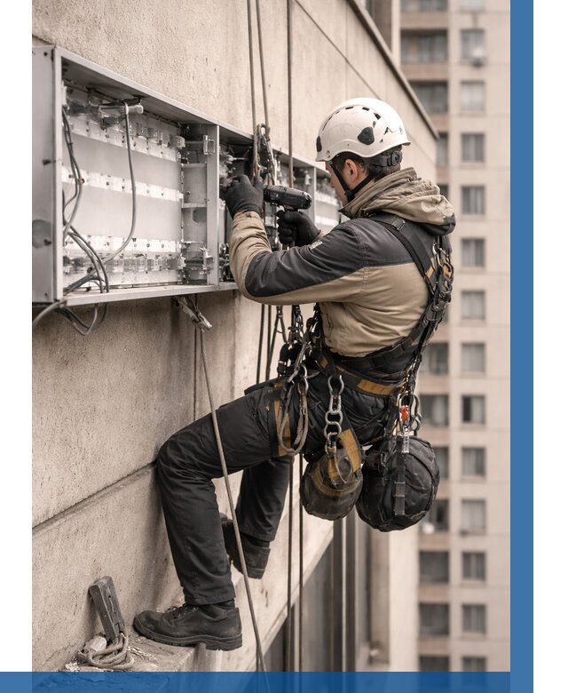 Ремонт вывески на высоте в Снежинске от 4676 р. | ВЫСОТНИК-Снж