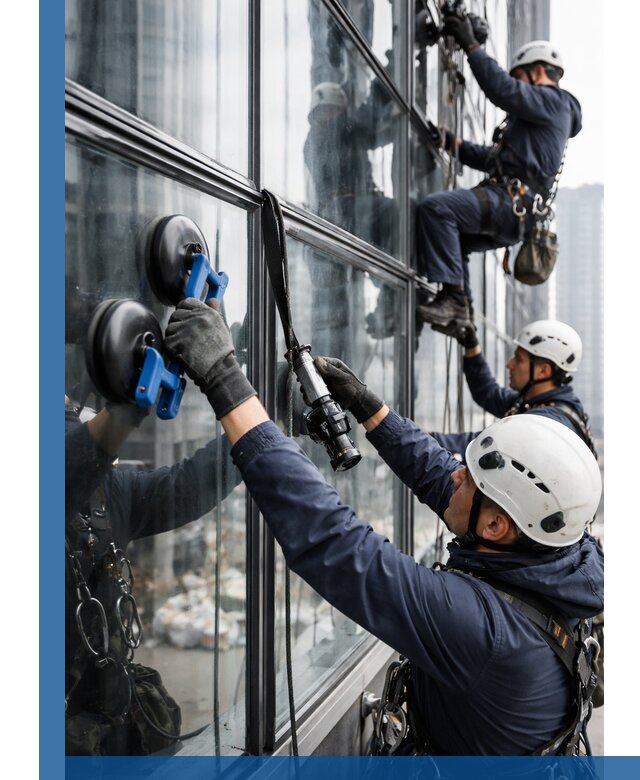 Радиусное остекление фасадов под ключ в Снежинске с гарантиями