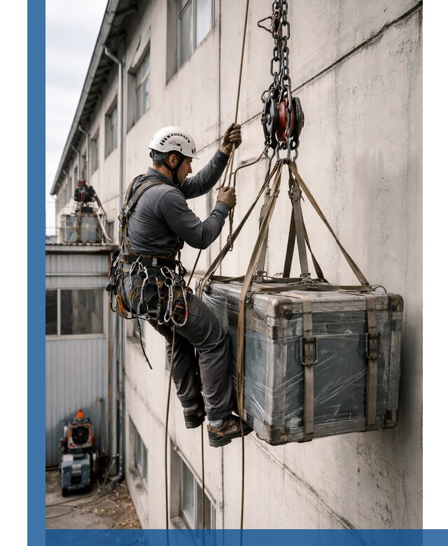 Подъем грузов на высоту в Снежинске для промышленных объектов