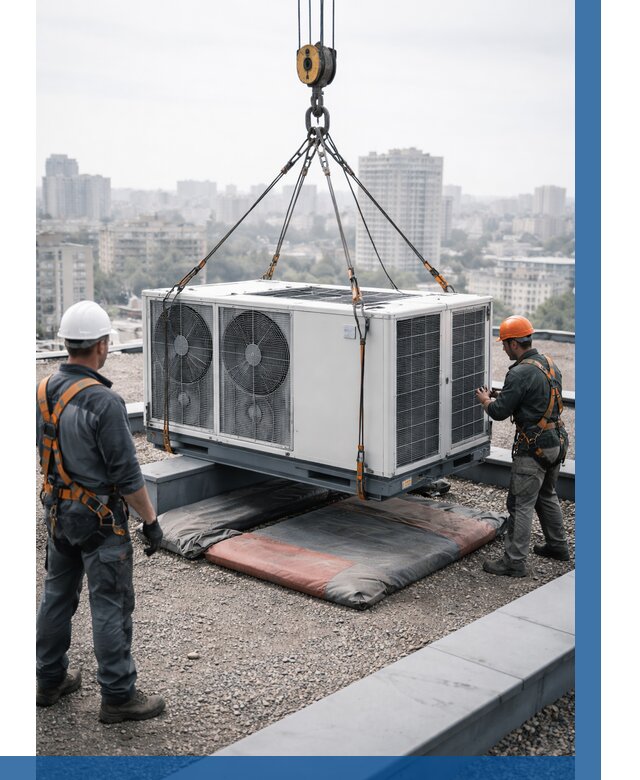 Подъем груза на крышу в Снежинске от 5196 р. | ВЫСОТНИК-Снж заказать