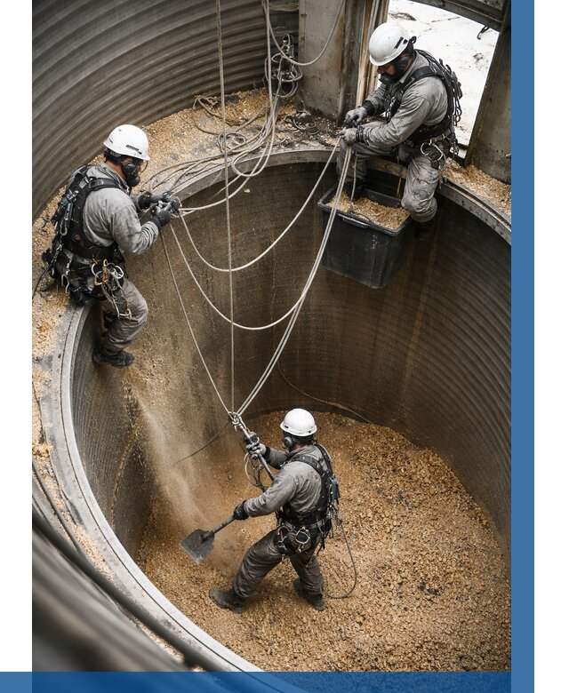 Чистка зерновых бункеров в Снежинске от 12470 р. | ВЫСОТНИК-Снж