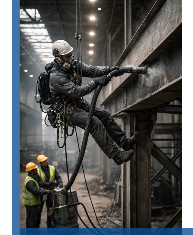 Обеспыливание конструкций в цехах промышленного производства в Снежинске