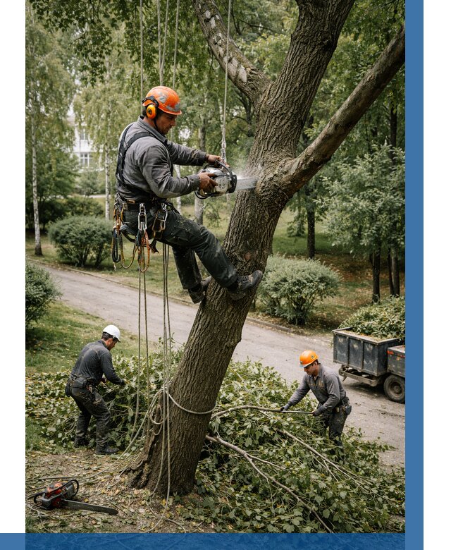 Кронирование деревьев в Снежинске от 6755 р. | ВЫСОТНИК-Снж