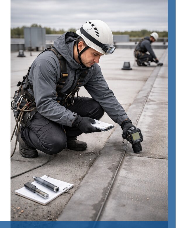 Обследование кровли на протечки в Снежинске от 4676 р. | ВЫСОТНИК-Снж