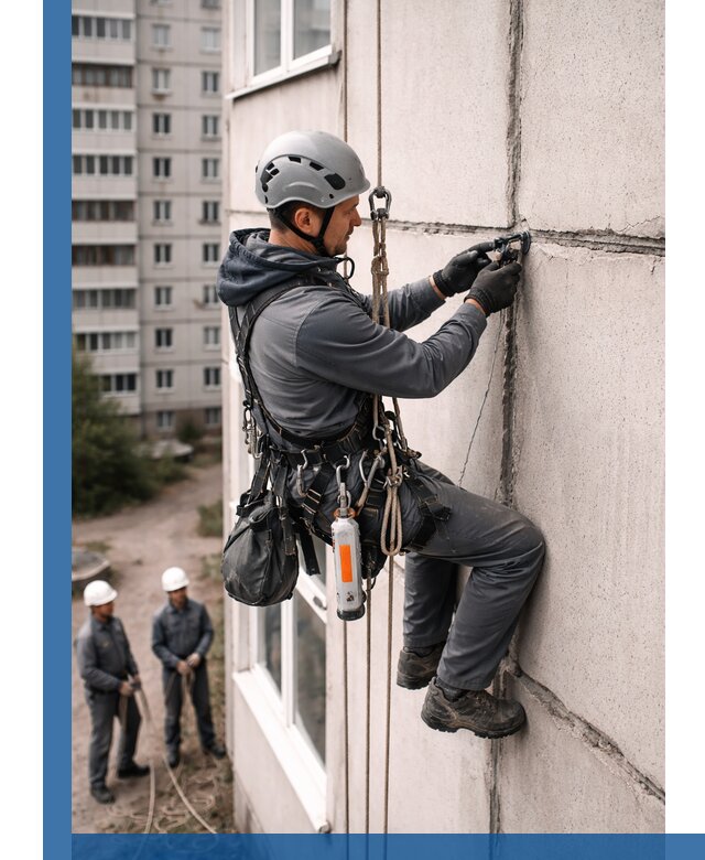 Обследование межпанельных швов и герметизация в Снежинске