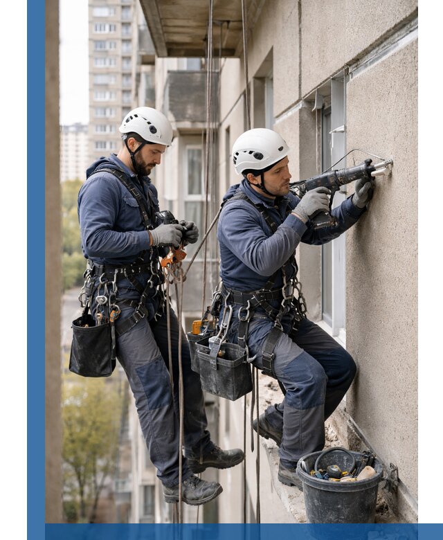 Промышленные альпинисты высотные работы и монтаж в Снежинске